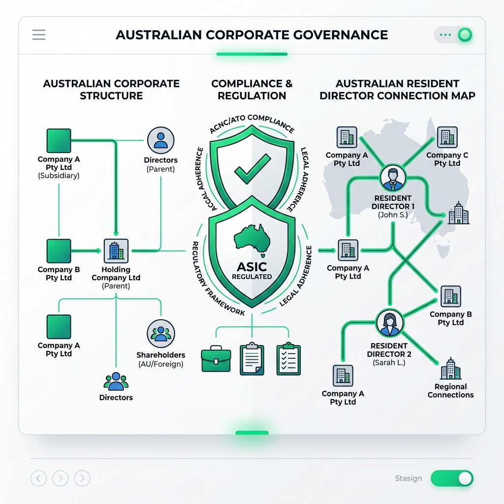 Australian resident director safety and custody framework